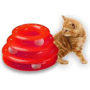 Kurtbay Şekil 3 Katlı Kedi Oyuncağı