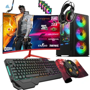 Stella X10 Ryzen 5 3600 16GB 512GB Ssd+1tb HDD RX550 23.8" Oyuncu Masaüstü Bilgisayar