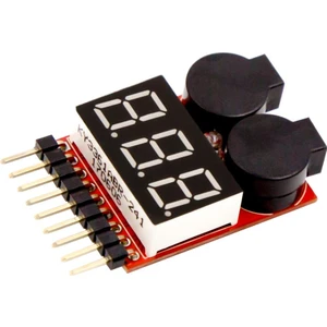 Lipo Seviye Ölçer ve Alarm Modülü 1-8S