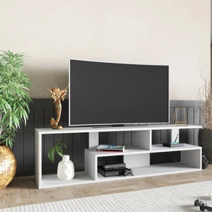 Aden Home Beyaz Tv Ünitesi, Mdf Tv Ünitesi, Raflı Tv Sehpa Ünitesi, Beyaz Mdf Tv Ünitesi Konsol, TVU88