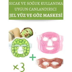 Soğuk Sıcak Yüz Ve Göz Maskesi 3 Lü Set