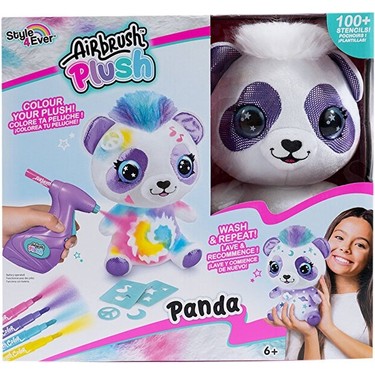 Airbrush Plush Panda 