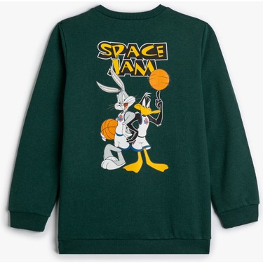 Koton Sweat Space Jam Bask l Lisansl Uzun Kollu