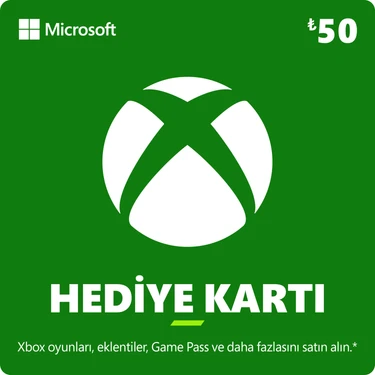 Microsoft Xbox Hediye Kartı 50