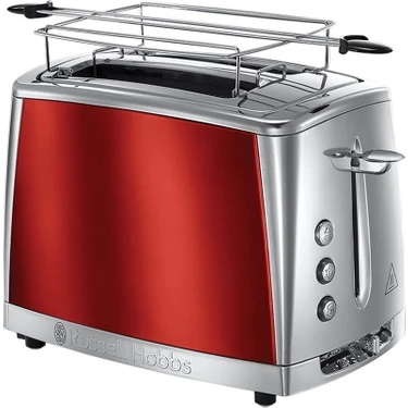 Russell Hobbs Luna Solar Kırmızı (Red) Ekmek Kızartma