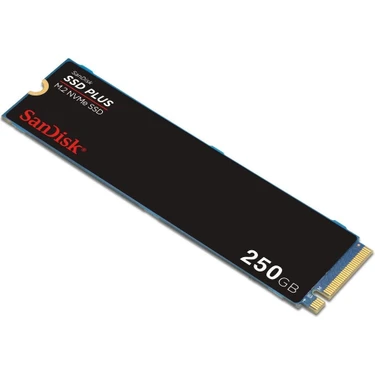 Sandisk SSD Plus 250GB 2400MB-1500MB M.2 PCIe Gen 3.0 NVMe