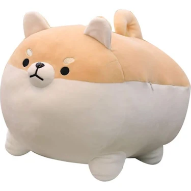 Runjing Doldurulmuş Hayvan Shiba Inu Peluş Köpek Oyuncak Anime Corgi Kawaii Peluş Yumuşak Yastık,