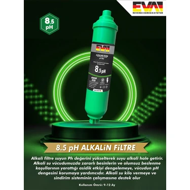 Piksel Aqua Eva Premium 8.5 Ph Alkali Su Arıtma Cihazı Fiyatı