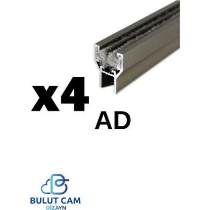 1M-4AD.-CAM Balkon Alüminyum Fitil Büyük - H fiyatları