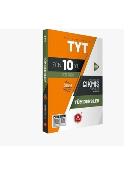 TYT Tüm Dersler Son 10 Yıl Konularına Göre Çıkmış Sorular