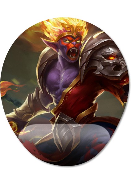 Mobile Legends - Sun Bilek Destekli Mousepad Model - 2 Oval