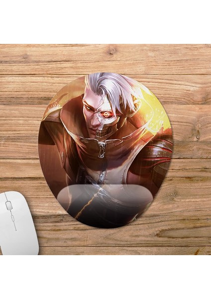 Mobile Legends - Granger Bilek Destekli Mousepad Model - 3 Oval
