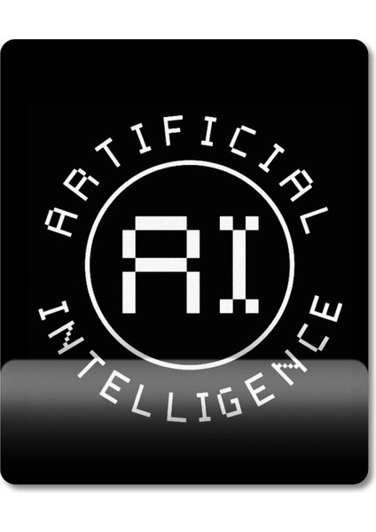 Yapay Zeka - Aı - Artificial Intelligence - Chatgpt Bilek Destekli Mousepad Model - 3