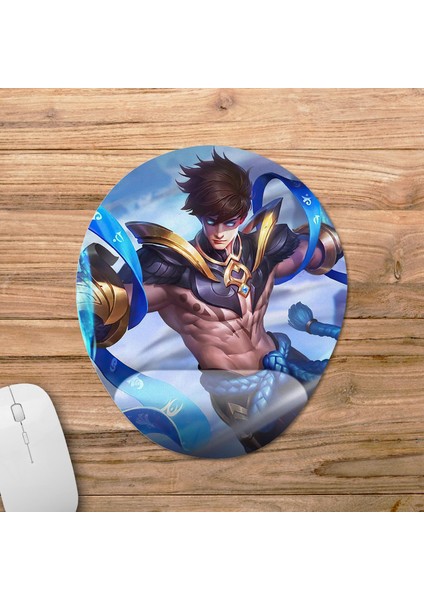 Mobile Legends - Vale Bilek Destekli Mousepad Model - 4 Oval fiyatları