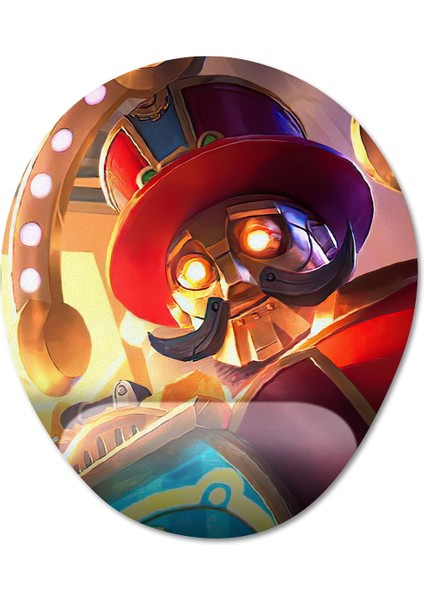 Mobile Legends - Uranus Bilek Destekli Mousepad Model - 2 Oval