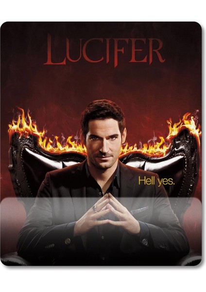 Lucifer Bilek Destekli Mousepad Model - 1