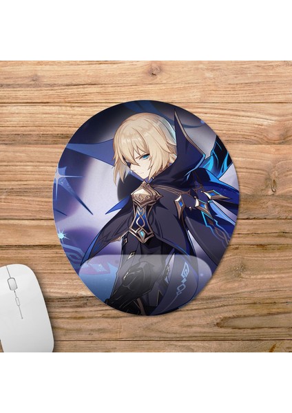Dainsleif - Genshin Impact Bilek Destekli Mousepad Model - 1 Oval fiyatları