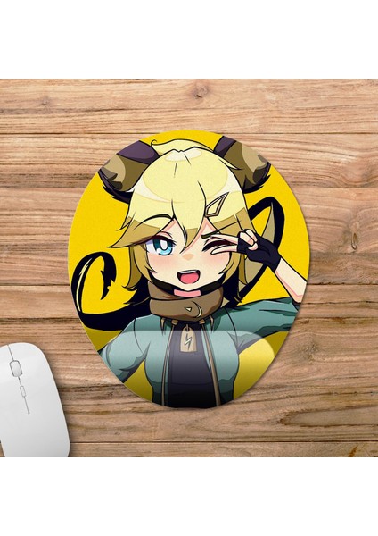 Mobile Legends - Joy Bilek Destekli Mousepad Model - 2 Oval