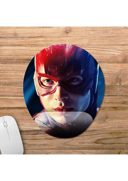 The Flash - Film Bilek Destekli Mousepad Model - 2 Oval fiyatları