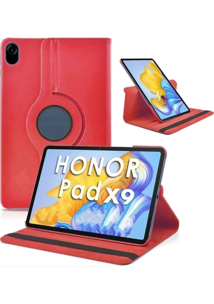 Honor Pad X9 11.5 Inch Tablet Kılıfı 360 Derece Dönen Kapaklı Standlı Kılıf Tam Koruma