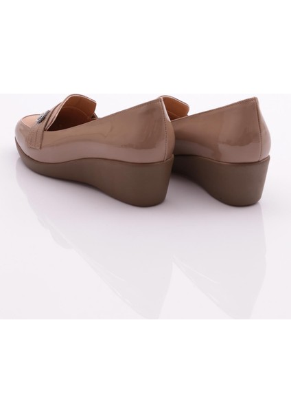 23082 Kadin Önü Şeritli Comfort Ayakkabi modelleri