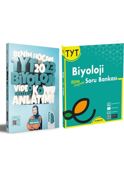 Benim Hocam Tyt Biyoloji Konu ve Endemik Soru Bankası Seti 2 Kitap