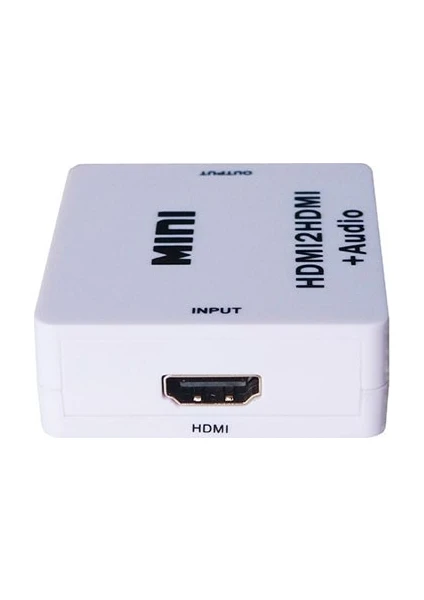 hdmı 2 hdmı + audio 3,5 mm stereo audio ses ayırıcı adaptör