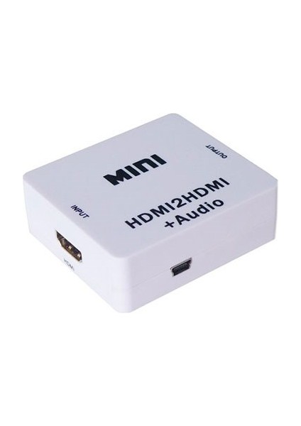 hdmı 2 hdmı + audio 3,5 mm stereo audio ses ayırıcı adaptör