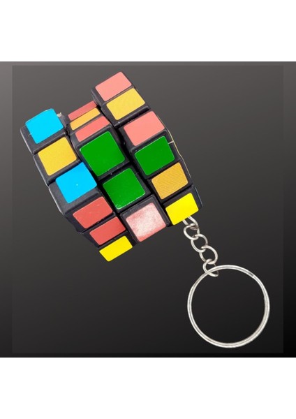 Zeka Küpü Sihirli Rubik Küp Anahtarlık modelleri