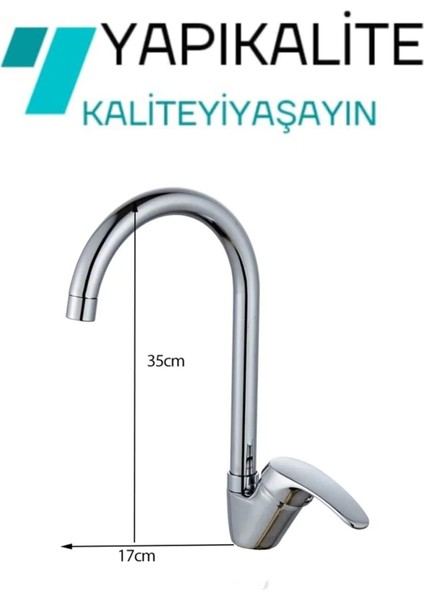 Ay Kollu Delta Borulu Mix Kuğu Aç Kapa Krom Mutfak Evye Bataryası modelleri