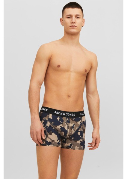 Erkek Renkli Logolu 3'lü Boxer Paketi fiyatları