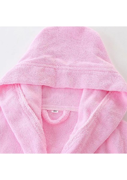Pembe Büyük Beden Pamuklu Bornoz fırsatları