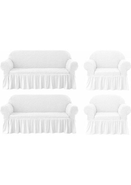 Bürümcük Koltuk ,kanepe , Çekyat Örtüsü, Lastikli Koltuk Kılıfı 3311TAKIM