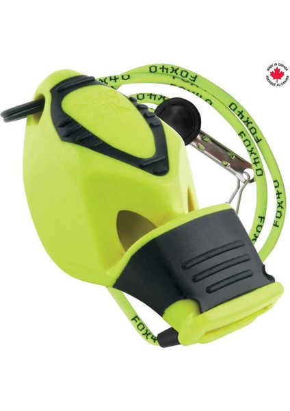 Fox 40 Epik Cmg Safety Düdük Neon Sari - Ipli 8803-1308