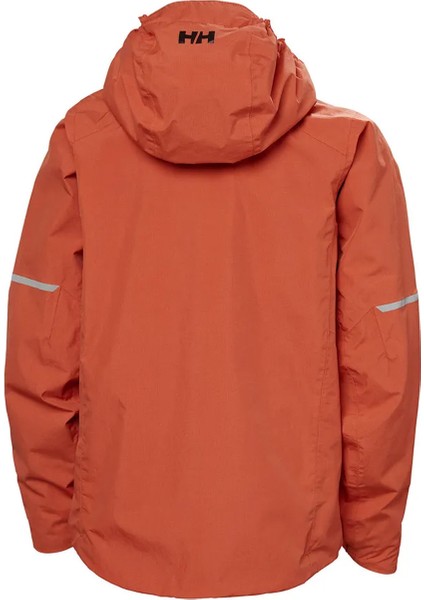 Helly Hansen Kiremit Kız Çocuk Yağmurluk Terracotta Jr Sogndal Jacket