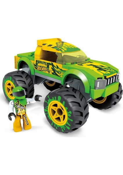 HDJ94 Mega™ Hot Wheels® Gunkster Monster Truck 69 Parça +5 Yaş