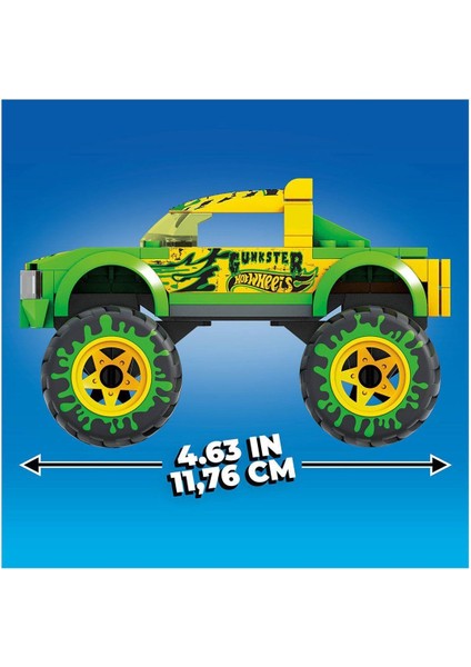 HDJ94 Mega™ Hot Wheels® Gunkster Monster Truck 69 Parça +5 Yaş