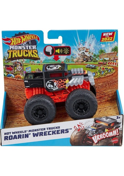 HDX60 Hot Wheels Monster Trucks 1:43 Kükreyen Arabalar