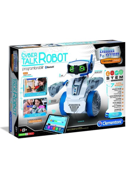 64447 Cyber Talk Robot - Robotik Laboratuvarı +8 Yaş