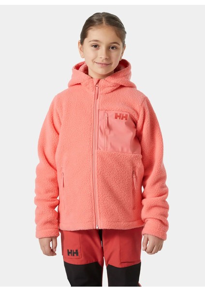 Helly Hansen Koyu Pembe Kız Çocuk Polar Mont Hha.41756 Jr Champ Pıle