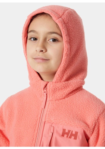 Helly Hansen Koyu Pembe Kız Çocuk Polar Mont Hha.41756 Jr Champ Pıle