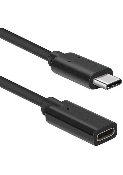 keepro type c usb 3.1 dişi erkek uzatma kablosu 50 cm