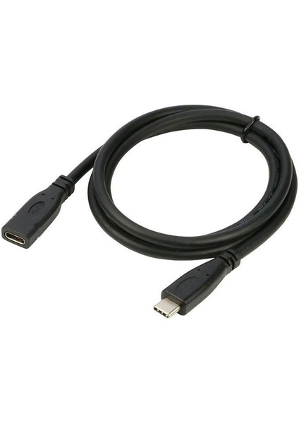 keepro type c usb 3.1 dişi erkek uzatma kablosu 50 cm