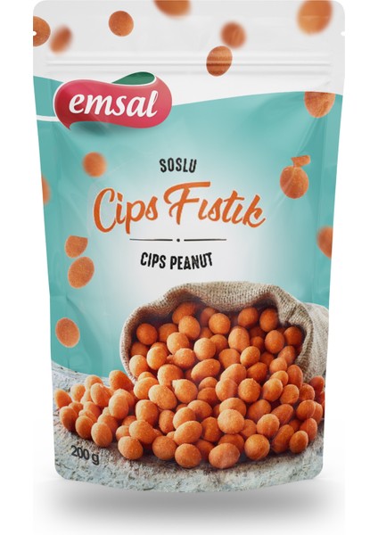 Soslu Çıtır Cips Fıstık 200 gr