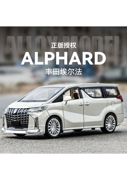 Yeni 1:24 Toyota Alphard Simülasyon Alaşım Araba Modeli (Yurt Dışından) fiyatları