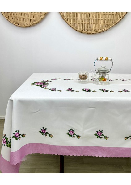 Kanaviçe Dertsiz Masa-Lila