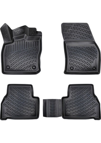 Ford Tourneo Connect 3D Paspas 3D Havuzlu Paspas 2023 Sonrası Siyah Renk - Friemats
