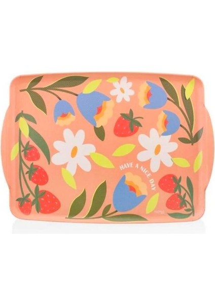 Spring Kaydırmaz Tepsi 37*25Cm