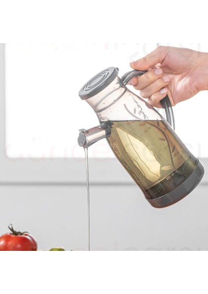 Güncelçarşı 2 Adet Plastik Füme Yağlık, Sirkelik, Sosluk 700 ml Pratik Yağdanlık