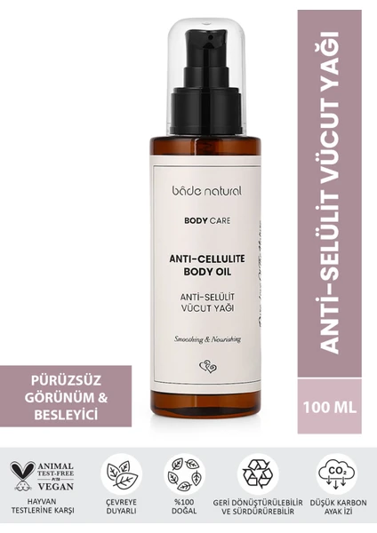 Bade Natural Anti Selülit Vücut Bakım Yağı 100 ml